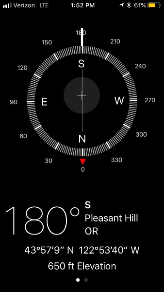 Location of observation